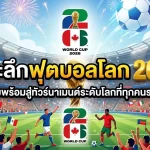 เจาะลึกฟุตบอลโลก 2026: เตรียมพร้อมสู่ทัวร์นาเมนต์ระดับโลกที่ทุกคนรอคอย