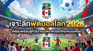 เจาะลึกฟุตบอลโลก 2026: เตรียมพร้อมสู่ทัวร์นาเมนต์ระดับโลกที่ทุกคนรอคอย